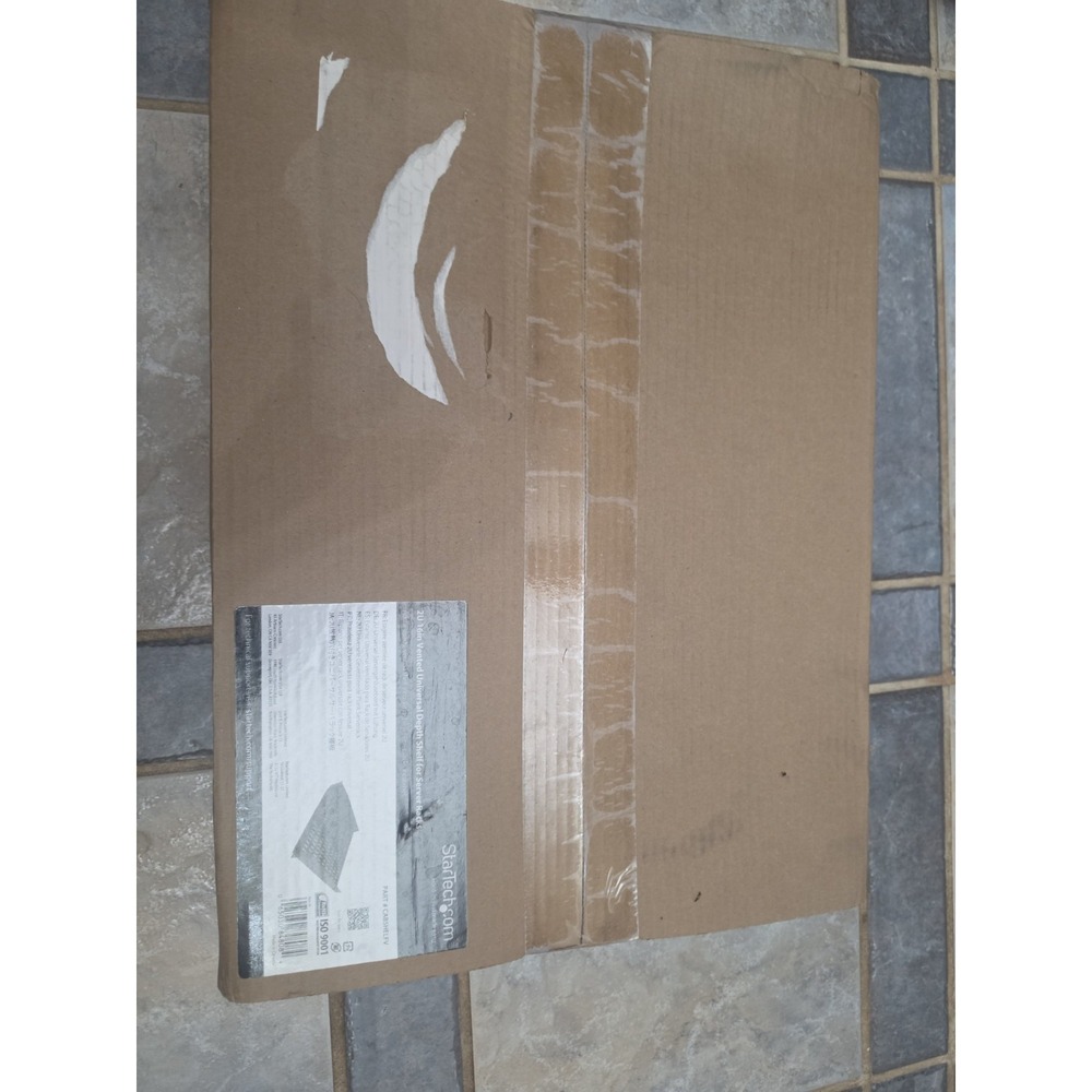 StarTech 2u 16 Inch Vented Universal Depth Shelf for Server Racks - Picture 3 of 3